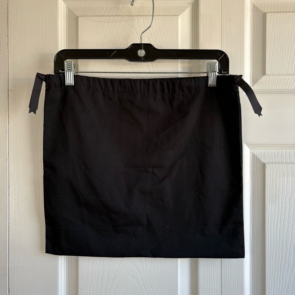 The Marc Jacobs Black Dust Bag White Bold Logo Protective Storage for Women Bags - Picture 2 of 4